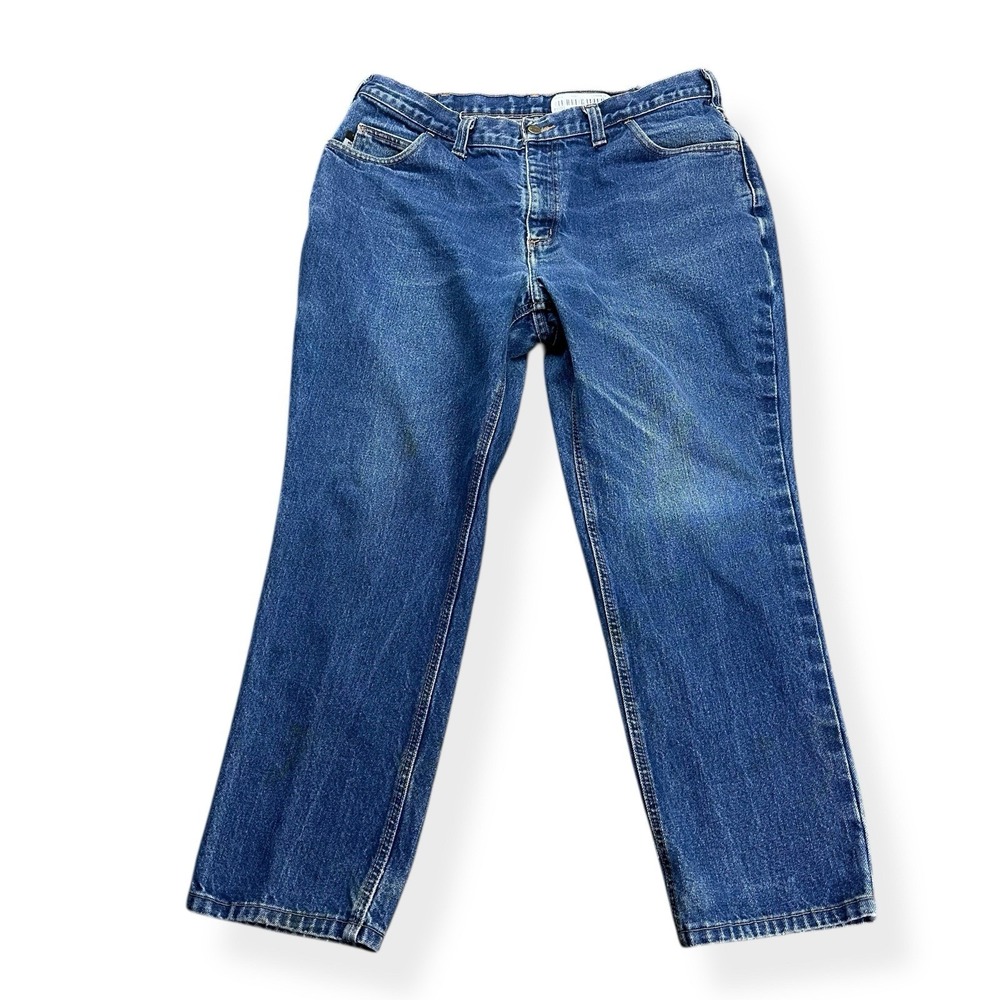 Carhartt FR Denim Blue Jeans Flame Resistant 280-83 CAT2 NFPA 2112 Men's‎ 38x32
